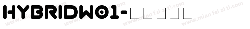 HybridW01字体转换