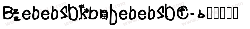 BeeskneesC字体转换