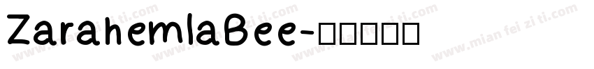 ZarahemlaBee字体转换