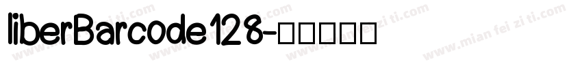 liberBarcode128字体转换