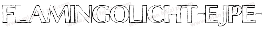 Flamingolicht-eJpe字体转换