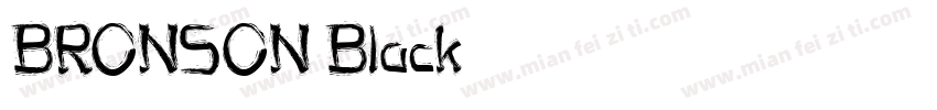 BRONSON-Black字体转换