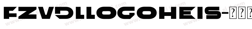 FZVDLLogoHeiS字体转换