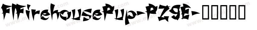 FlFirehousePup-PZ9E字体转换