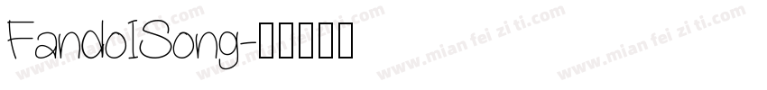 FandoISong字体转换