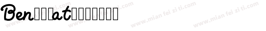 BenguiatI字体转换