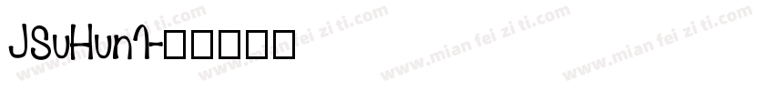 JSuHun1字体转换