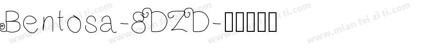 Bentosa-8DZD字体转换