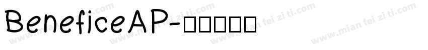 BeneficeAP字体转换