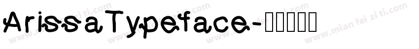 ArissaTypeface字体转换