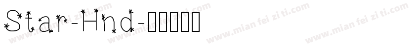 Star-Hnd字体转换