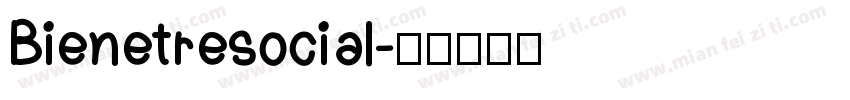 Bienetresocial字体转换