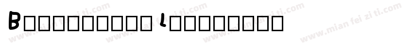BritannicTLig字体转换