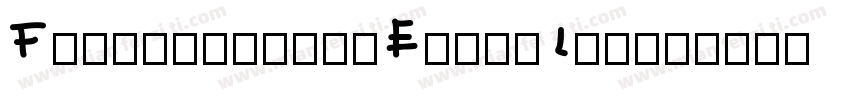 FranckerW06-ExtraLig字体转换