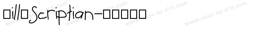 BillyScriptian字体转换