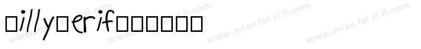 BillySerif字体转换