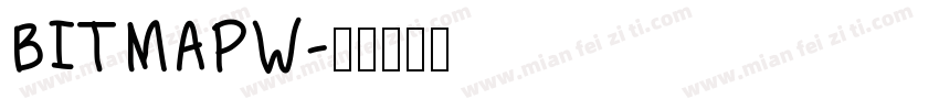 BITMAPW字体转换