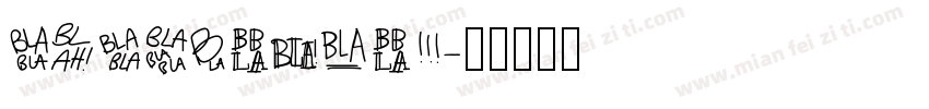 BLACKINDIE字体转换