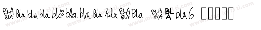 BlackholeBb-AJp6字体转换