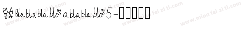 Blackjack5字体转换