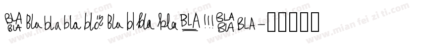 BlackliteDEMO字体转换