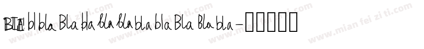 Nimbussanbla字体转换