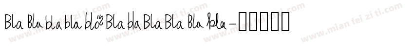 blackbubble字体转换