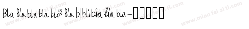 blacklightd字体转换