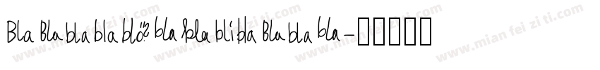 blankregular字体转换