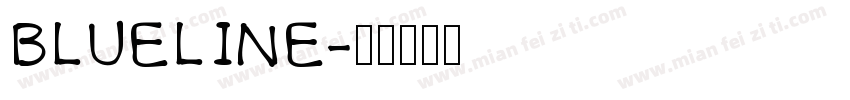 BLUELINE字体转换