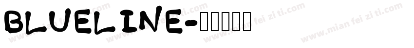 BLUELINE字体转换