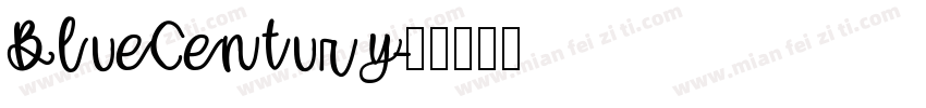 BlueCentury字体转换
