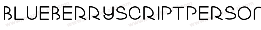 BlueberryScriptPersonalUse-n9YJ字体转换