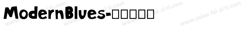 ModernBlues字体转换