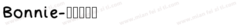 Bonnie字体转换