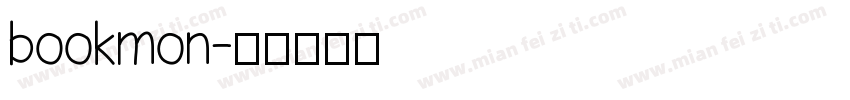 bookmon字体转换