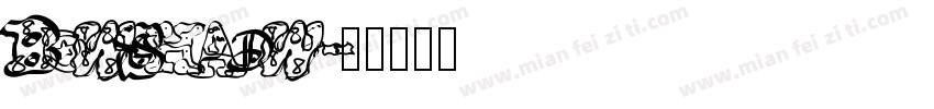 BOWSHADW字体转换