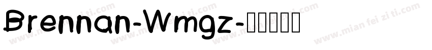 Brennan-Wmgz字体转换