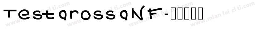 TestarossaNF字体转换