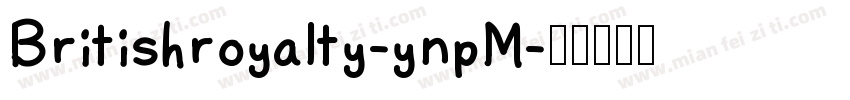 Britishroyalty-ynpM字体转换