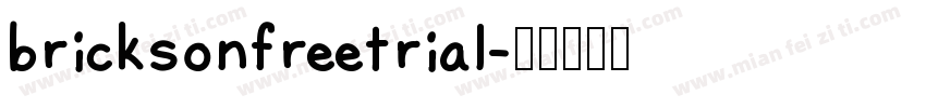 bricksonfreetrial字体转换