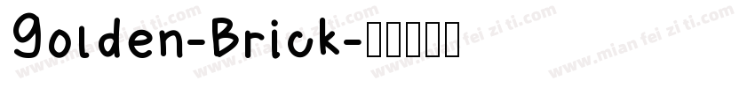Golden-Brick字体转换