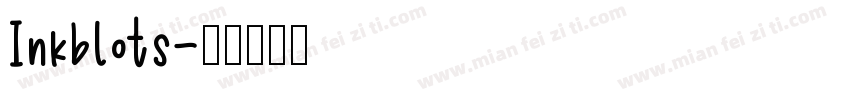 Inkblots字体转换
