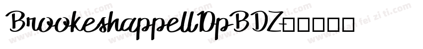Brookeshappell10-pBDZ字体转换