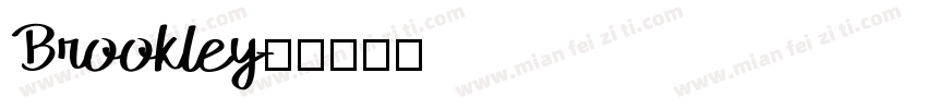 Brookley字体转换