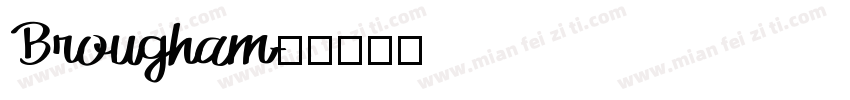 Brougham字体转换