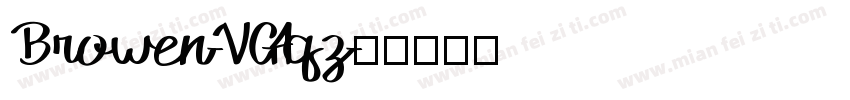 Browen-VG4qz字体转换