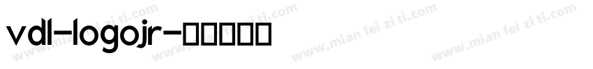 vdl-logojr字体转换