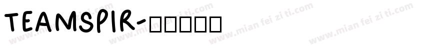 TEAMSPIR字体转换