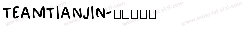 TEAMTIANJIN字体转换